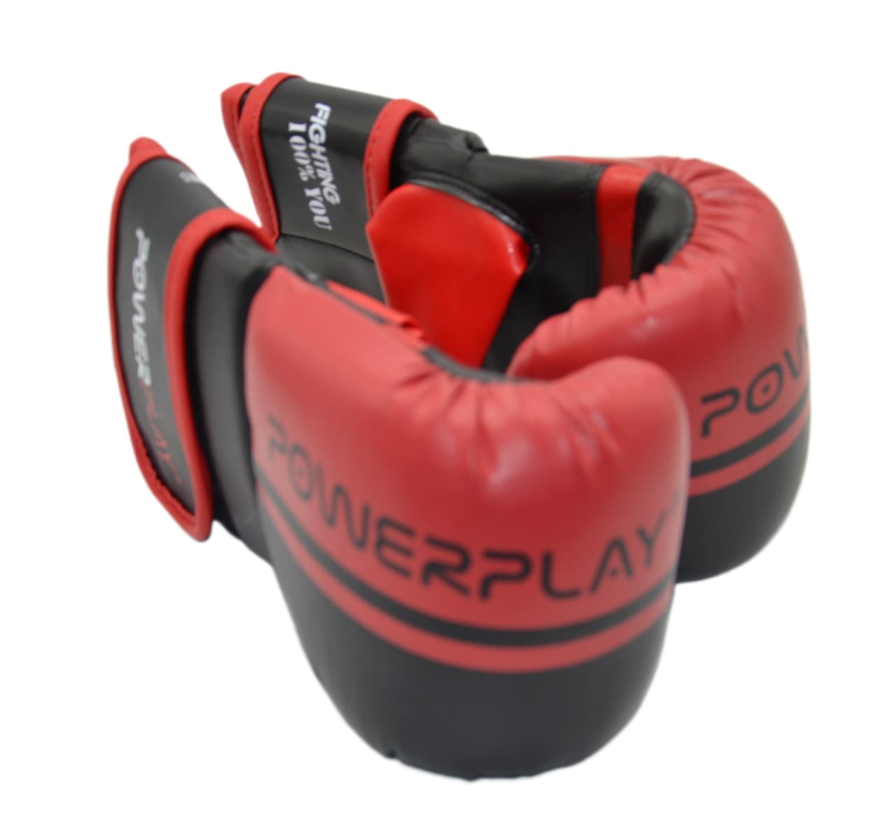 Снарядні рукавиці PowerPlay 3025 Чорно-Червоні S
